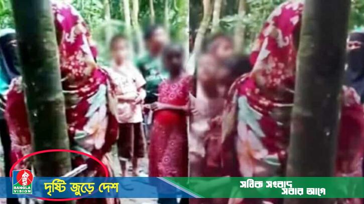 রংপুরে গৃহবধূকে গাছে বেঁধে নির্যাতনের অভিযোগ