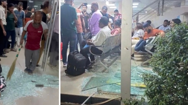 মালিবাগে সোহাগ পরিবহনের কাউন্টারে হামলা, আহত বেশ কয়েকজন 