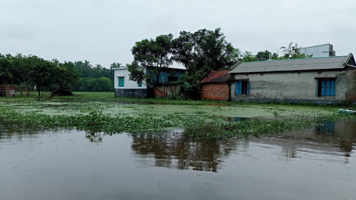 টানা ভারী বর্ষণে সাতক্ষীরার নিম্নাঞ্চল প্লাবিত, পানিবন্দী হাজারখানেক মানুষ টানা ভারী বর্ষণে সাতক্ষীরার নিম্নাঞ্চল প্লাবিত, পানিবন্দী হাজারখানেক মানুষ