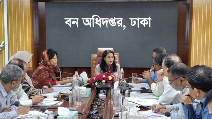 ‘বনভূমি ২০ শতাংশে উন্নীতের লক্ষ্যে কর্মপরিকল্পনা গ্রহণ করা হবে’ ‘বনভূমি ২০ শতাংশে উন্নীতের লক্ষ্যে কর্মপরিকল্পনা গ্রহণ করা হবে’