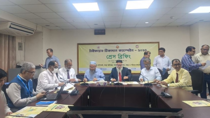১২ অক্টোবর থেকে ৪ কোটি ৯০ লাখ শিশুকে দেওয়া হবে টাইফয়েড টিকা 