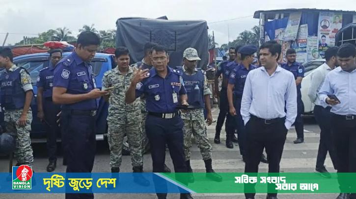 ভাঙ্গায় অবরোধের তৃতীয় দিন, যান চলাচল স্বাভাবিক