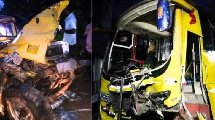 কক্সবাজারে বাস-পিকআপ ভ্যানের সংঘর্ষ, নিহত ১ কক্সবাজারে বাস-পিকআপ ভ্যানের সংঘর্ষ, নিহত ১