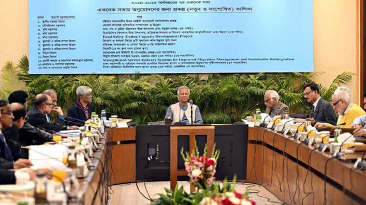 একনেকে ১ হাজার ৯৮৮ কোটি টাকার ১৩ প্রকল্প অনুমোদন একনেকে ১ হাজার ৯৮৮ কোটি টাকার ১৩ প্রকল্প অনুমোদন