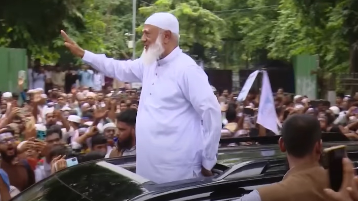 জাতীয় সমাবেশে যোগ দিলেন জামায়াত আমীর, দ্বিতীয় পর্ব শুরু