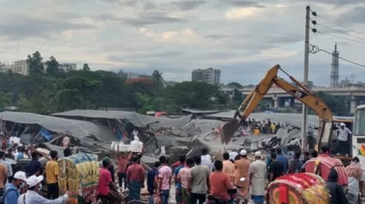 মিরপুর বেড়িবাঁধে দখলকৃত ১৭০ একর জমি উদ্ধার