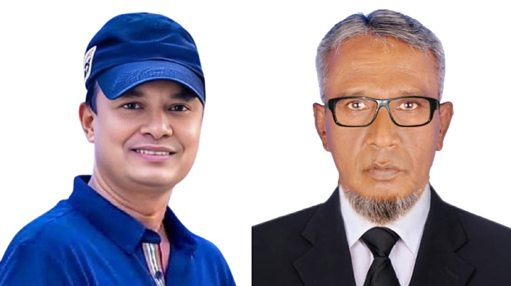 নরসিংদী প্রেস ক্লাবের সভাপতি মাখন দাস, সাধারণ সম্পাদক আসাদুল হক পলাশ