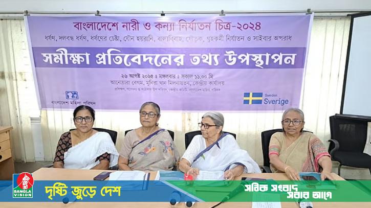 ২০২৪ সালে ৩৬৪ ধর্ষণ, গত ৬ মাসে ১৫৫৫ নারী-শিশু নির্যাতন