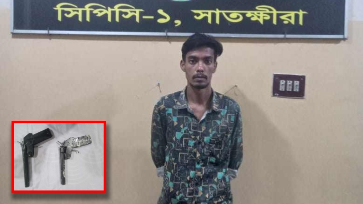 দুটি ওয়ান শুটার গানসহ অস্ত্র কারবারী আটক দুটি ওয়ান শুটার গানসহ অস্ত্র কারবারী আটক