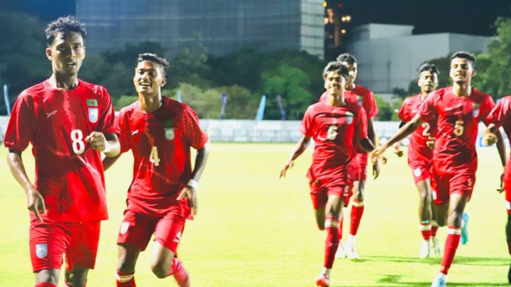 সন্ধ্যায় ভারতের বিপক্ষে মাঠে নামবে বাংলাদেশ অনূর্ধ্ব-১৭ দল