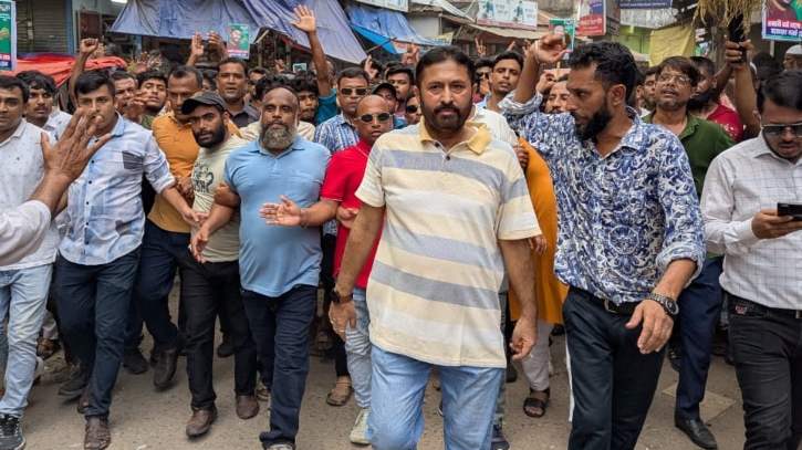কিশোরগঞ্জে বিএনপি নেতা রাব্বানীর নেতৃত্বে ব্যতিক্রমী পদযাত্রা