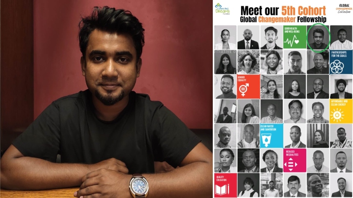 গ্লোবাল চেঞ্জমেকার ফেলো নির্বাচিত হলেন বাংলাদেশের আহসান রনি গ্লোবাল চেঞ্জমেকার ফেলো নির্বাচিত হলেন বাংলাদেশের আহসান রনি