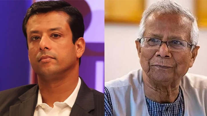 ড. ইউনূসকে নিয়ে ফেসবুক স্ট্যাটাসে যা বললেন সজীব ওয়াজেদ জয়