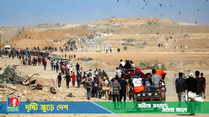 ফিলিস্তিনে যুদ্ধবিরতি ‘কার্যকর’, নিজের ভূমিতে ফিরছেন গাজাবাসী