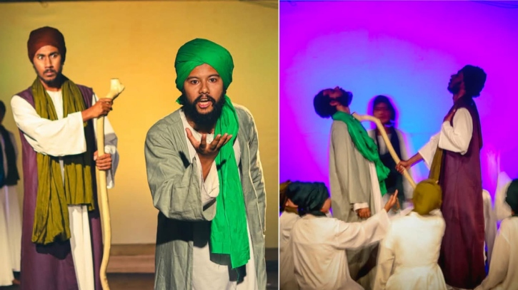 নজরুল বিশ্ববিদ্যালয়ে মঞ্চস্থ হলো নাটক ‘দ্যা রুলস অব লাভ’