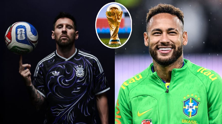 বিশ্বকাপে গ্রুপ পর্বে যাদের সঙ্গে লড়বে আর্জেন্টিনা-ব্রাজিল
