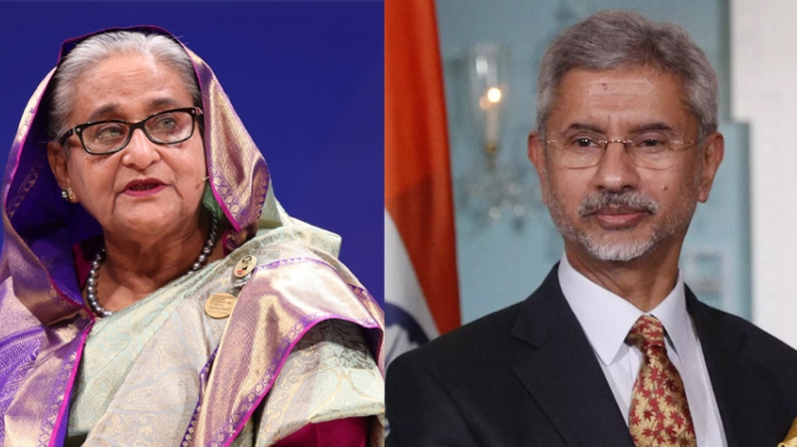 সিদ্ধান্ত শেখ হাসিনাকেই নিতে হবে: জয়শঙ্কর