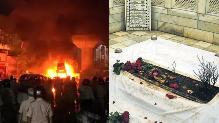 ভারতের নাগপুরে আওরঙ্গজেবের সমাধি সরানো নিয়ে হিন্দুত্ববাদীদের তাণ্ডব, কারফিউ জারি ভারতের নাগপুরে আওরঙ্গজেবের সমাধি সরানো নিয়ে হিন্দুত্ববাদীদের তাণ্ডব, কারফিউ জারি