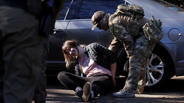 নর্থ ক্যারোলাইনার শার্লট থেকে দুইদিনে অন্তত ১৩০ জন গ্রেফতার