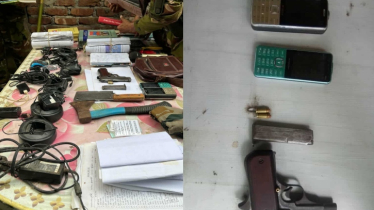 খাগড়াছড়িতে ইউপিডিএফ-এর গোপন আস্তানা থেকে অস্ত্র ও গোলাবারুদ উদ্ধার