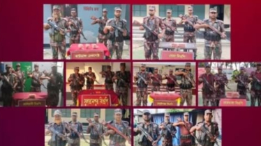 সাতক্ষীরা সীমান্ত থেকে ১১ লাখ টাকার ভারতীয় মালামাল জব্দ