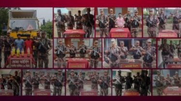 সাতক্ষীরায় বিজিবির অভিযানে কোটি টাকার ভারতীয় পণ্যসহ গ্রেফতার ৩