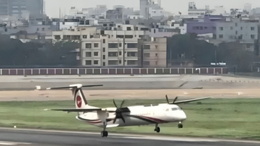 চাকা খুলে পড়ার ঘটনায় মুখ খুললো বিমান