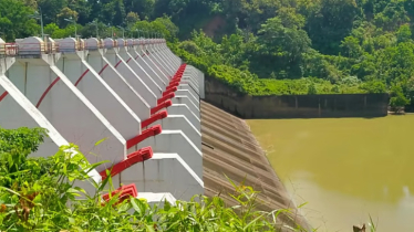 ১১ দিন পর বন্ধ হলো কাপ্তাই বাঁধের ১৬টি জলকপাট