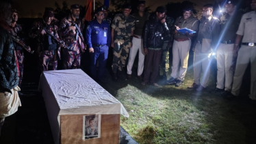 বিএসএফের গুলিতে নিহত যুবকের লাশ হস্তান্তর বিএসএফের গুলিতে নিহত যুবকের লাশ হস্তান্তর