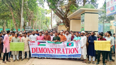 ইসরাইলি হত্যাকাণ্ড ও ভারতে মুসলিম হত্যার প্রতিবাদে মাভাবিপ্রবিতে বিক্ষোভ