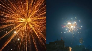 নিষেধাজ্ঞা অমান্য করে আতশবাজিতে কেঁপেছে রাজধানী