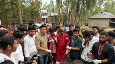বগুড়ায় মানসিক ভারসাম্যহীন বৃদ্ধের দায়িত্ব নিলো ছাত্রদল 