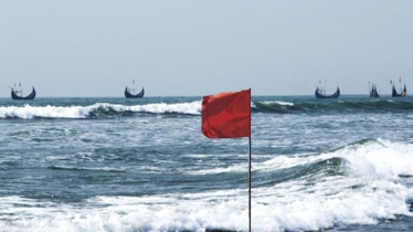 সাগরে লঘুচাপ, ৪ সমুদ্রবন্দরে ৩ নম্বর সংকেত