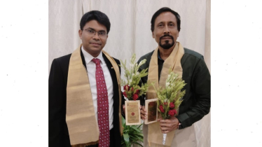 পলাশী দিবসে কলকাতায় বাংলাদেশের প্রেসসচিব তারিক চয়নের সম্মাননা লাভ