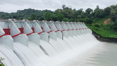 আবারো খুলে দেওয়া হয়েছে কাপ্তাই জলবিদ্যুৎ কেন্দ্রের ১৬টি জলকপাট