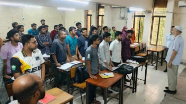 ৫ মাস পর কুয়েটে শ্রেণি কার্যক্রম শুরু 