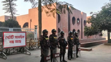 নিরাপত্তার চাঁদরে সংসদ ভবন এলাকা, ১২ প্লাটুন বিজিবি মোতায়েন