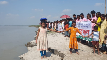 গঙ্গাধরের গর্জন, কুড়িগ্রামে নদীভাঙনে সর্বস্বান্ত শত পরিবার