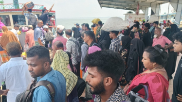 ঈদের ছুটি শেষে কর্মস্থলে ফিরছেন শ্রমজীবীরা