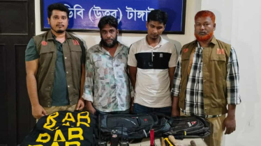 ৭৫ ড্রাম তেলসহ ট্রাক ডাকাতির ঘটনায় গ্রেফতার ২