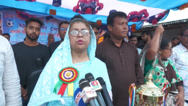 ‘অবক্ষয় থেকে যুব সমাজকে রক্ষায় খেলাধুলার বিকল্প নেই’