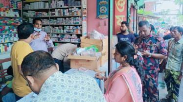 তালায় ৭ ফার্মেসি মালিকের ১৬ হাজার টাকা জরিমানা