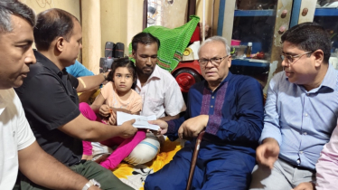 শিশু লামিয়ার বাবা আব্দুর রাজ্জাকের চিকিৎসার দায়িত্ব নিলেন তারেক রহমান