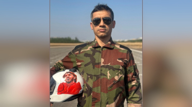 বিজয় দিবসে হাদির ছবি আঁকা হেলমেট পড়ে ঝাঁপ দেবেন আশিক চৌধুরী