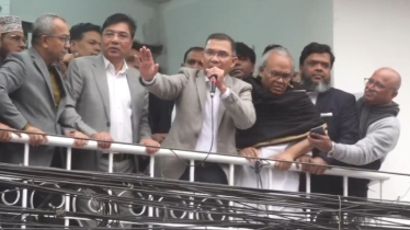 প্রত্যাবর্তনের পর প্রথমবার বিএনপির কেন্দ্রীয় কার্যালয়ে তারেক রহমান