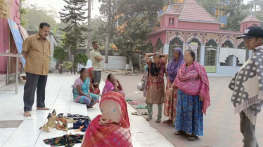 মন্দিরে দুর্ধর্ষ চুরি, স্বর্ণালংকারসহ প্রায় ১৮ লাখ টাকার সম্পদ লুট