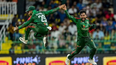 মিরাজের অধিনায়কত্বে প্রথম জয় বাংলাদেশের 