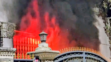 সাবেক মন্ত্রী বীর বাহাদুর উশৈসিংয়ের বাড়িতে আগুন