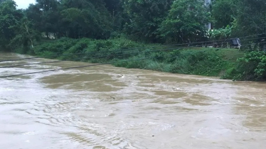 নিম্নচাপের প্রভাবে নদ-নদীর পানি বৃদ্ধি, নিম্নাঞ্চল প্লাবিত
