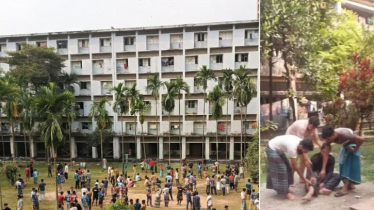 ভূমিকম্প আতঙ্কে ভবন থেকে লাফ দিয়ে পা ভাঙলো ঢাবি শিক্ষার্থীর 